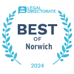 best of norwich 2024 award badge